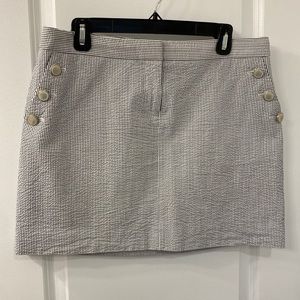 J. Crew Women’s Seersucker Skirt Size 8